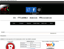 Tablet Screenshot of meteochiavari.com